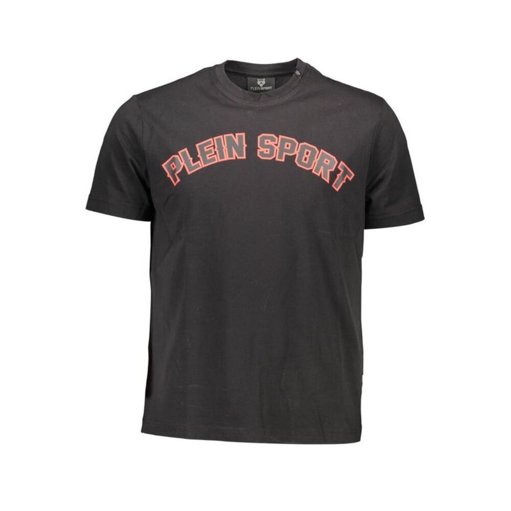 Plein Sport Nero Cotton Men Men's T-Shirt